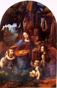 Leonardo: Vergine delle rocce di Londra